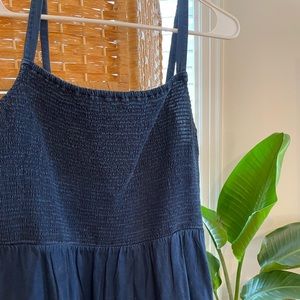 Chambray Midi Dress - Large